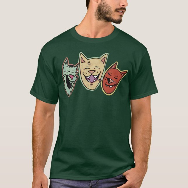 Cat friends gift T-Shirt (Front)