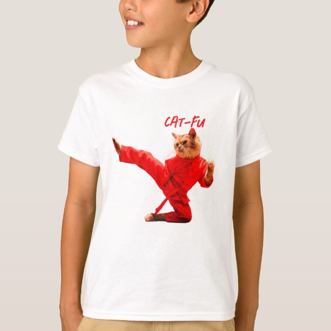 CAT FU T-Shirt (Front)