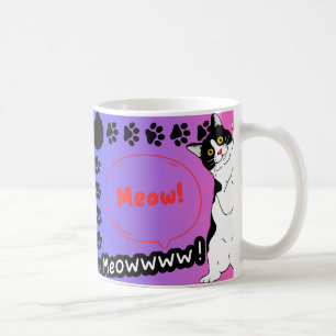cat funny coffee mug