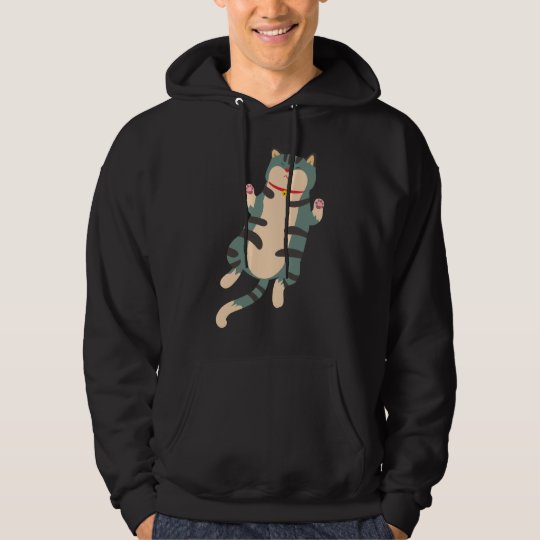 Cat Funny Design Cats Cute Paw Pet Animal Gift Hoodie | Zazzle.co.uk