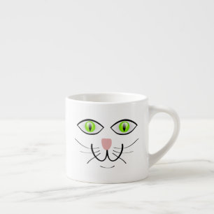 Cat Funny Face Cartoon-29034 Espresso Cup