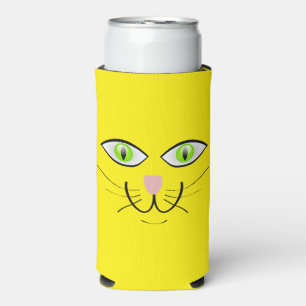 Cat Funny Face Cartoon-29034 Thermal Wine Tumbler Seltzer Can Cooler
