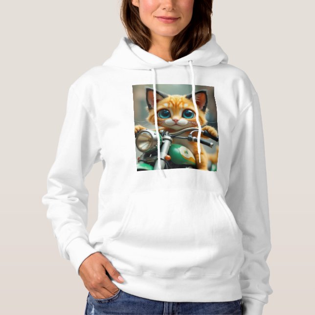 Cat funny  hoodie (Front)