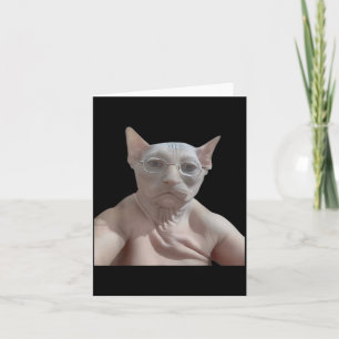 Cat Funny Meme Card