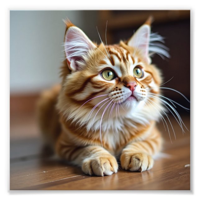 Cat funny  photo print (Front)