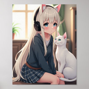 Cat funny  poster