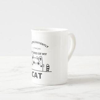 Cat funny quote mug