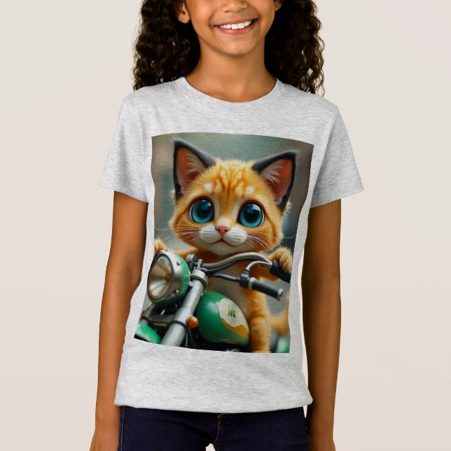 Cat funny  T-Shirt (Front)