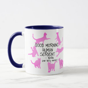Cat Furry Overlords - Personalised Cat Mum Mug