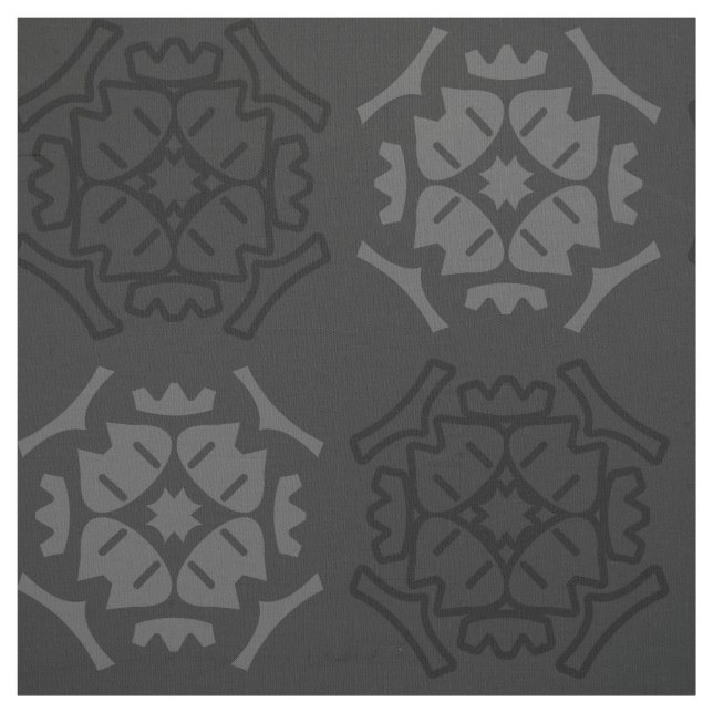 cat garden(ash) fabric (Swatch)