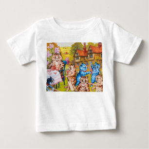 Cat Garden Party Baby T-Shirt