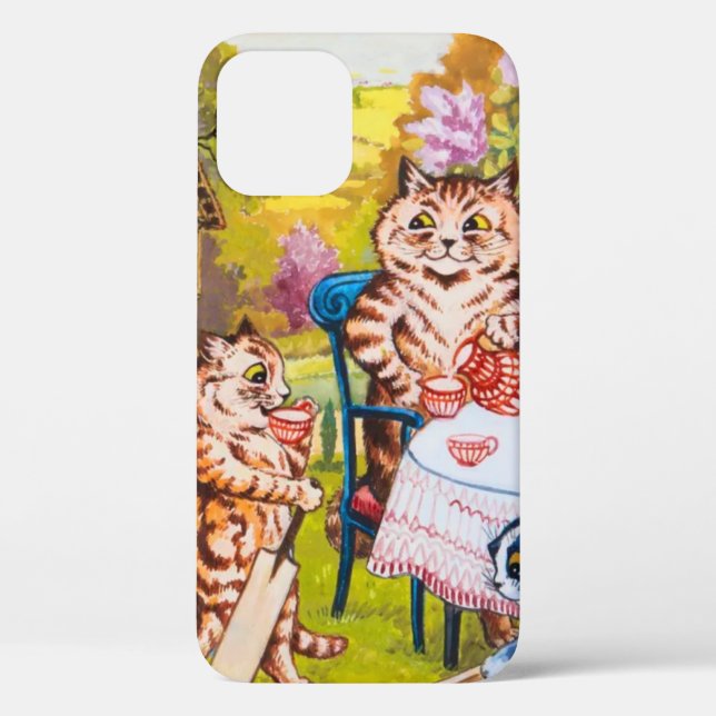 Cat Garden Party Case-Mate iPhone Case (Back)
