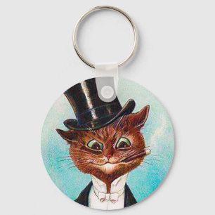 Cat Gentleman, Louis Wain Key Ring