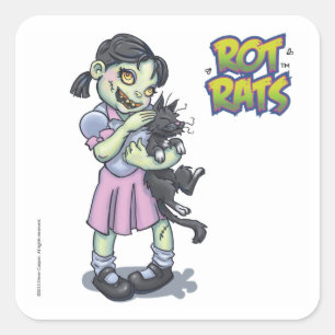 Cat Girl stickers