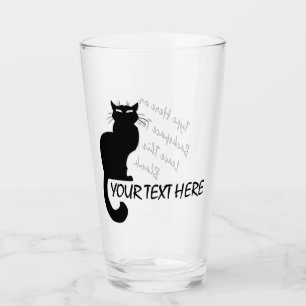 Cat Glasses Personalised Cat Lover Glasses