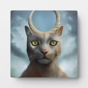 Cat God  Plaque