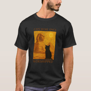 Cat God Worshipped Ancient Egypt Sphinx Funny Cat T-Shirt