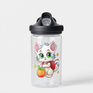 Cat Going To School - Cat School-85241 Water Bottle