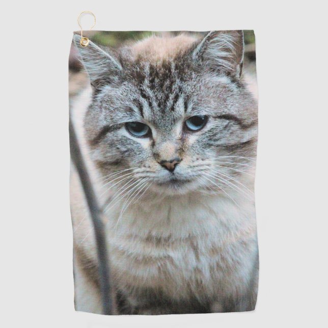 Cat Golf Towel (Front)