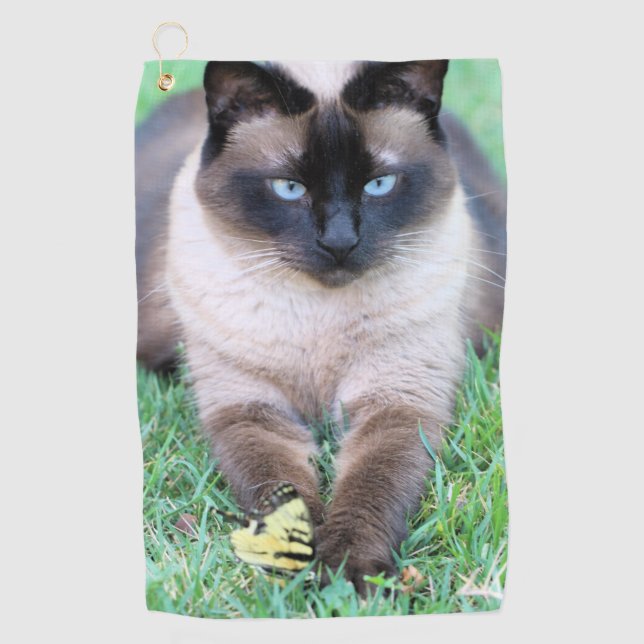 Cat  golf towel (Front)