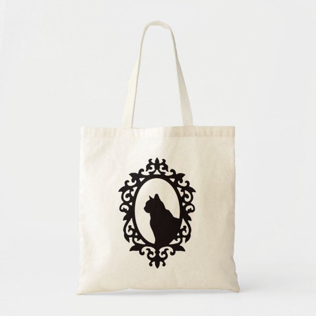 Cat Gothic Tote Bag (Front)