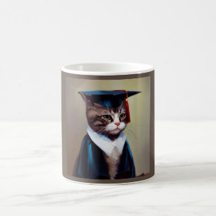Cat Graduate Coffee Mug