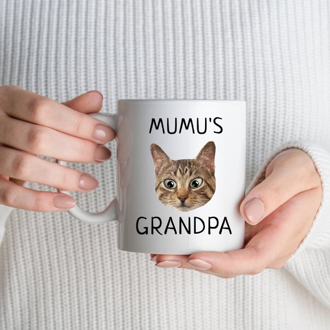 Cat Grandma Face Name Kitten Pet Lovers Owners Mug (Creator Uploaded)