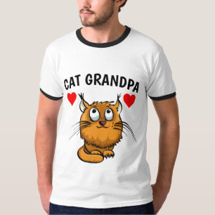 CAT GRANDPA T-SHIRTS