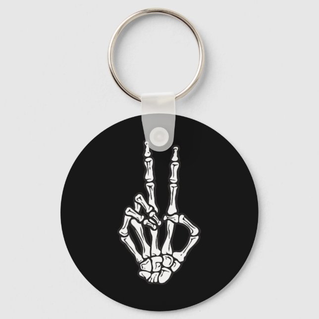 Cat Graphic  Key Ring (Front)