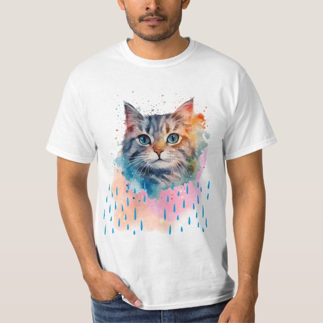 Cat graphic t-shirt (Front)