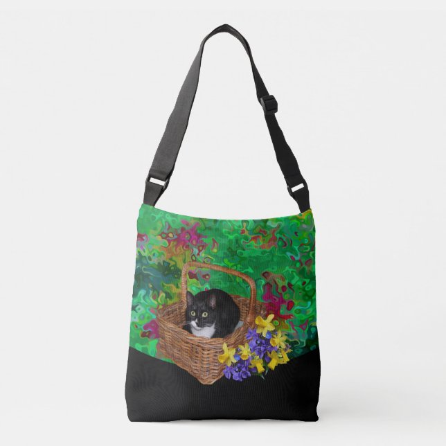 CAT GREEN MINGLE CROSSBODY BAG (Front)