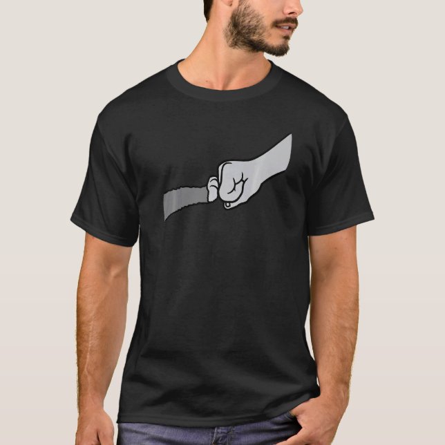 Cat Greeting T-Shirt (Front)