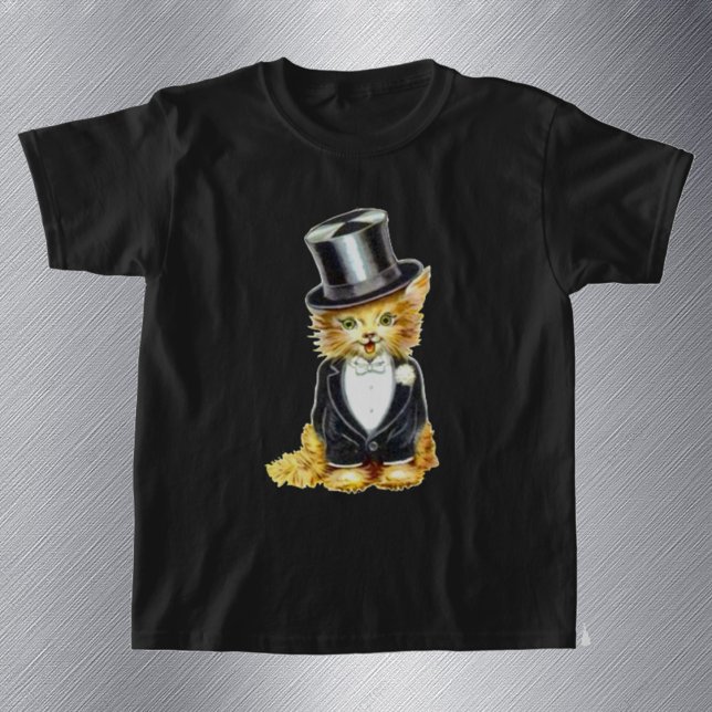 Cat Groom T-Shirt (Creator Uploaded)
