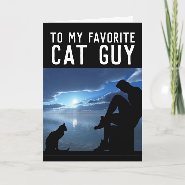 CAT GUY BIRTHDAY CARDS (Front)