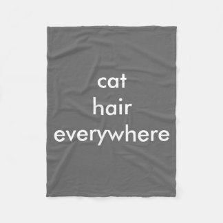 Cat Hair Everywhere blanket