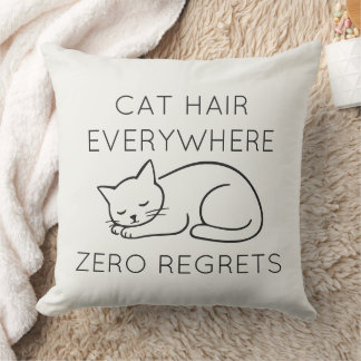 Cat hair zero regrets cushion