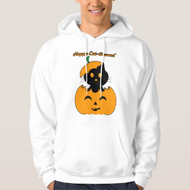 Cat-halloween Hoodie (Front)