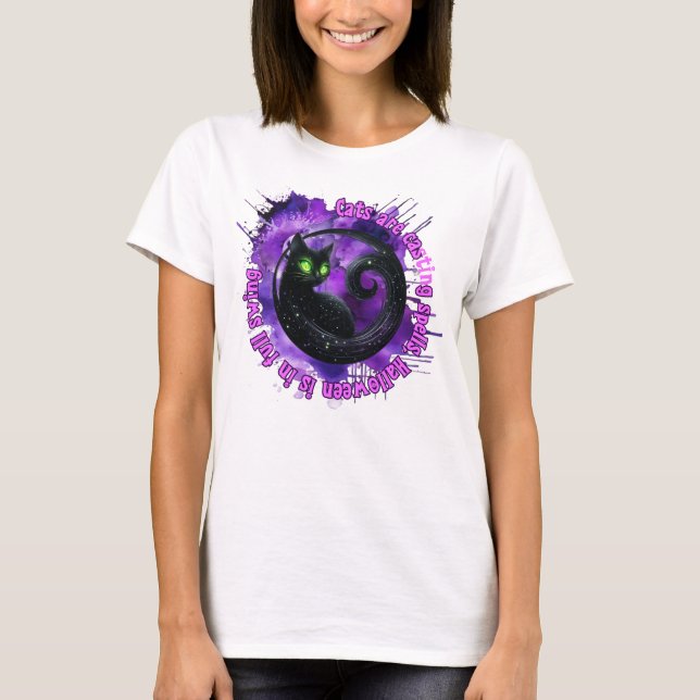 Cat Halloween Shirt  (Front)