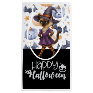 Cat Halloween Small Gift Bag