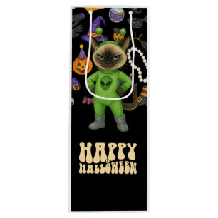 Cat Halloween Small Gift Bag