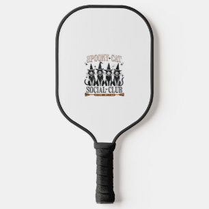 Cat Halloween Spooky Kitten Lover Trick Or Treat K Pickleball Paddle