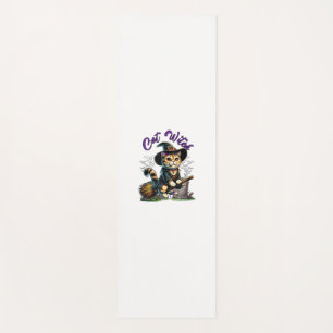 Cat Halloween Witch Costume Farmer Family Kids Tod Yoga Mat