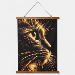 cat hanging tapestry kitty animal pet cute