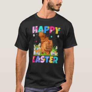 Cat  Happy Easter Bunny Persian Cat Easter Sunday T-Shirt