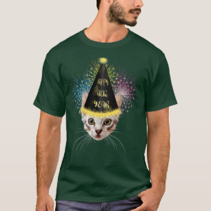 Cat Happy New Year 2023 New Years Eve Party   1  T-Shirt