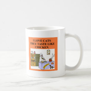 cat hater design coffee mug