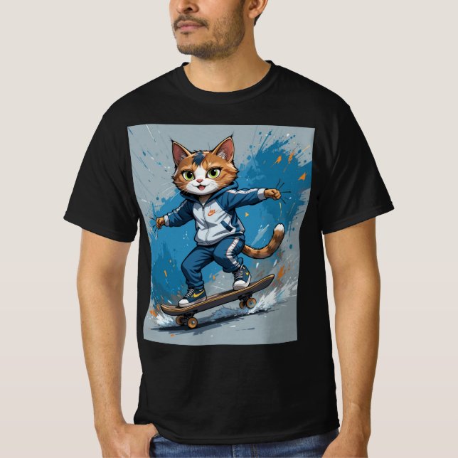 cat have a fun T-Shirt (Front)