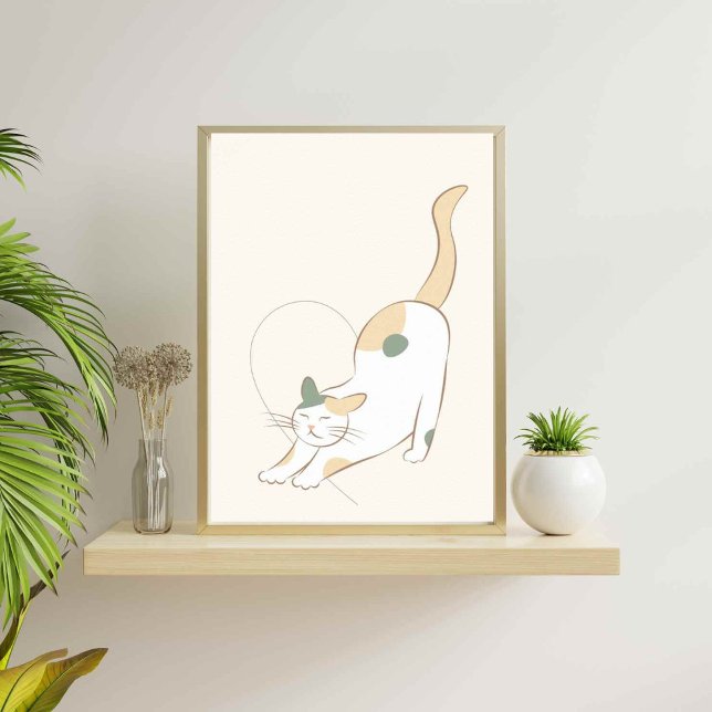 cat heart Poster (Creator Uploaded)