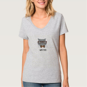 Cat Hipster T-Shirt