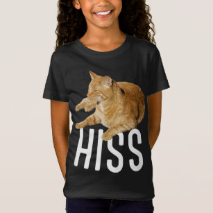 Cat Hiss Tabby Lover and Funny Graphic Gift T-Shirt